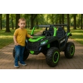 Buggy ATV dla dzieci Jeep dwuosobowy A032 zielony